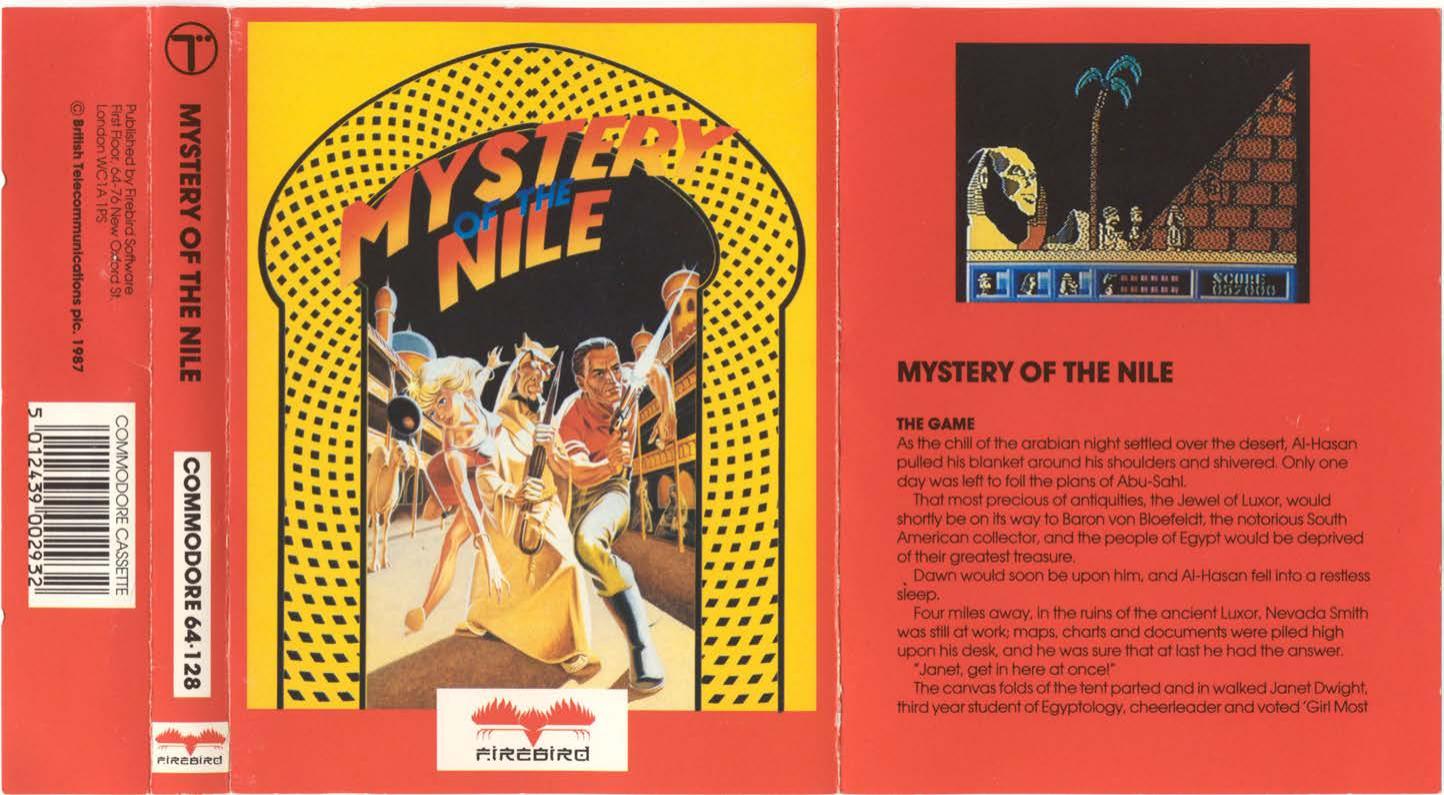 mystery of the nile the europe by Unknown