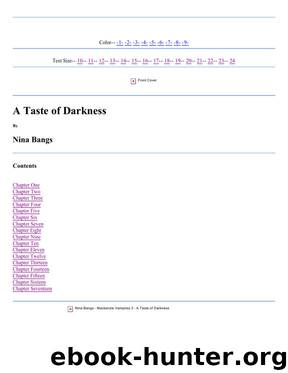 nina bangspMackenzie Vampires 03 by A Taste of Darkness