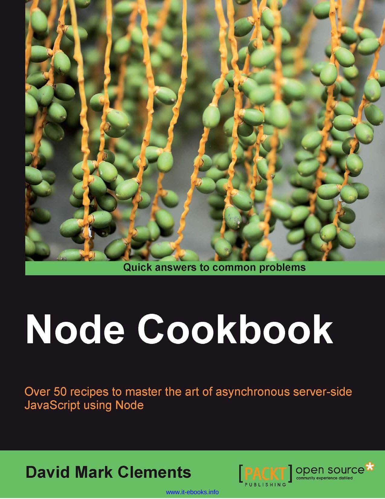 node cookbook by Unknown