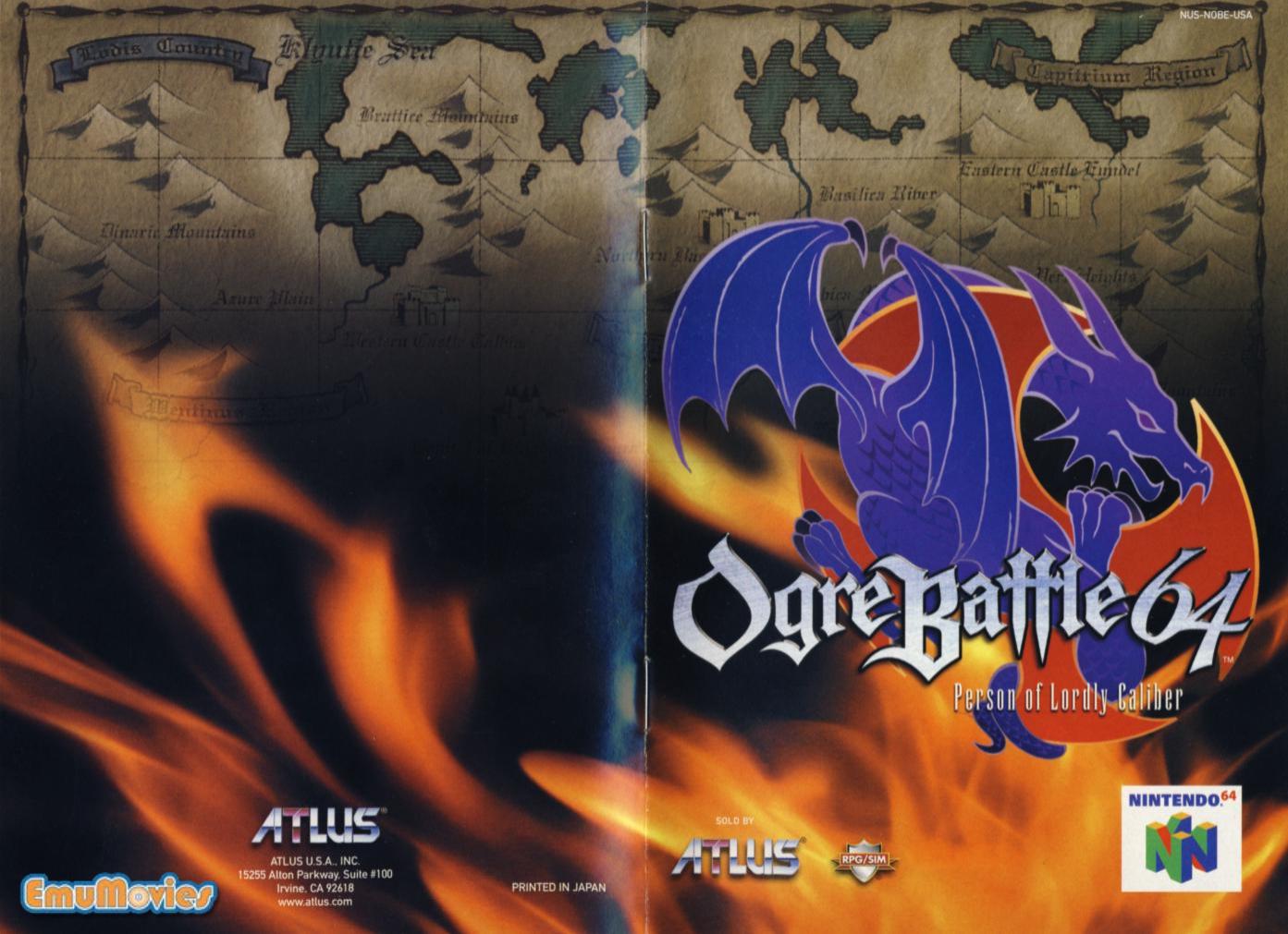 ogre battle 64 person of lordly caliber usa rev a by Unknown
