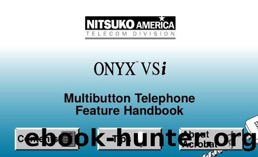 onyx vsi multibutton feature book by Unknown