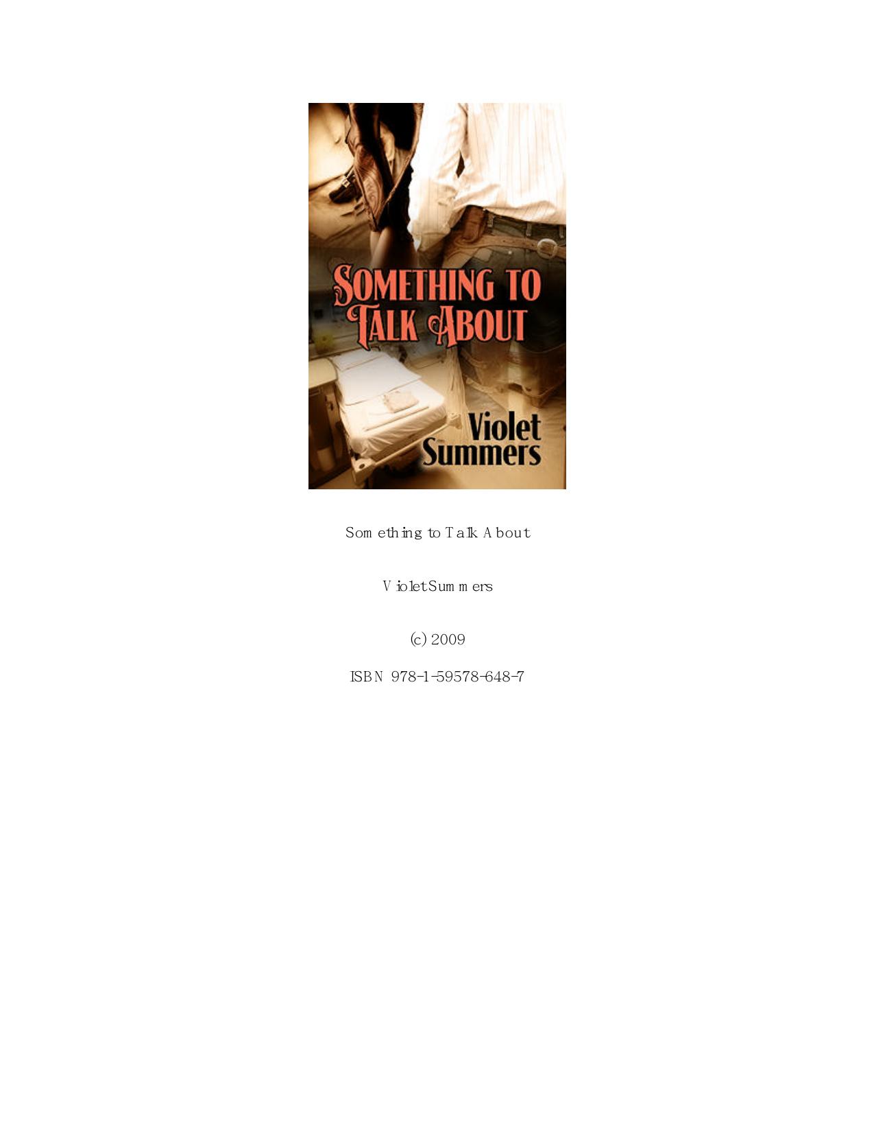 pdf- Something To Talk About.PDF by Linda Eberharter