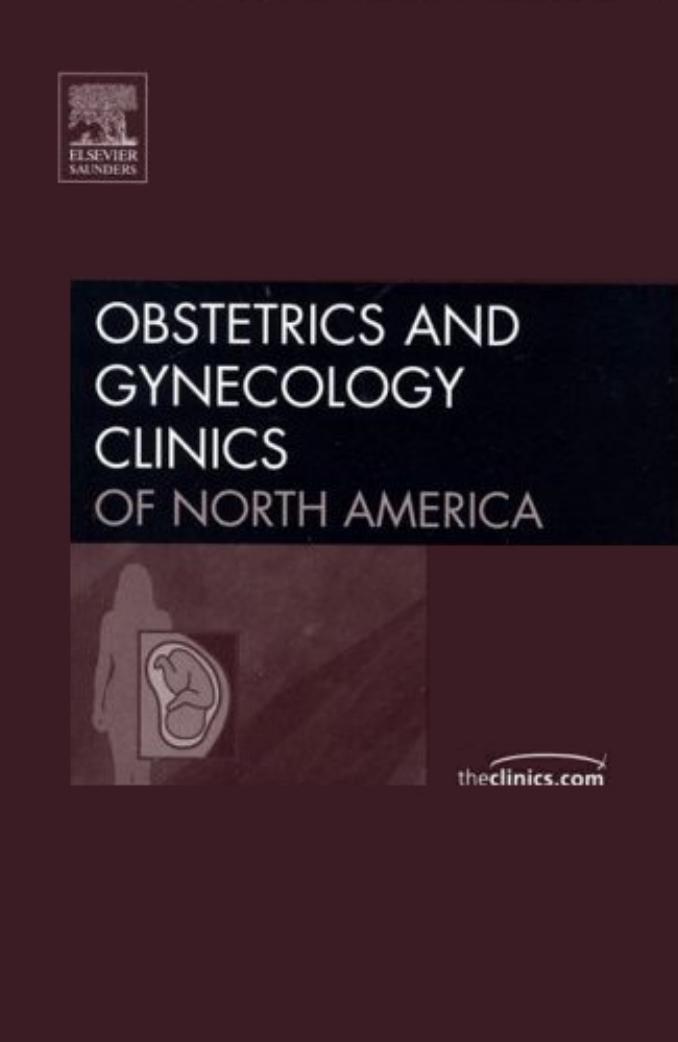 pediatric and adolescent gynecology an issue of obstetrics and gynecol.EBOOKOID (1) by Unknown