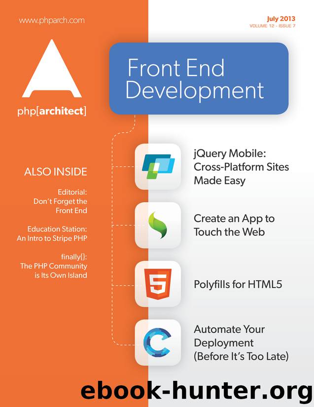 php|architect - July 2013 by php|architect