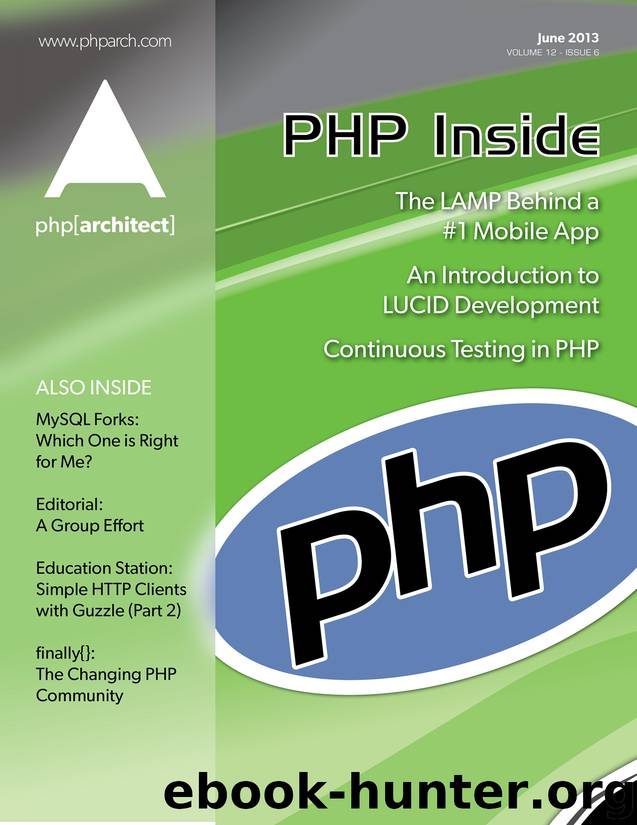 php|architect - June 2013 by php|architect
