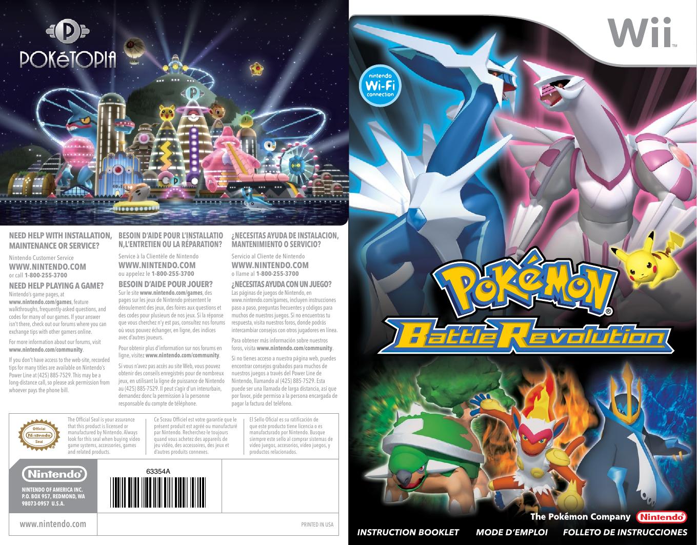 pokemon battle revolution north america by Unknown
