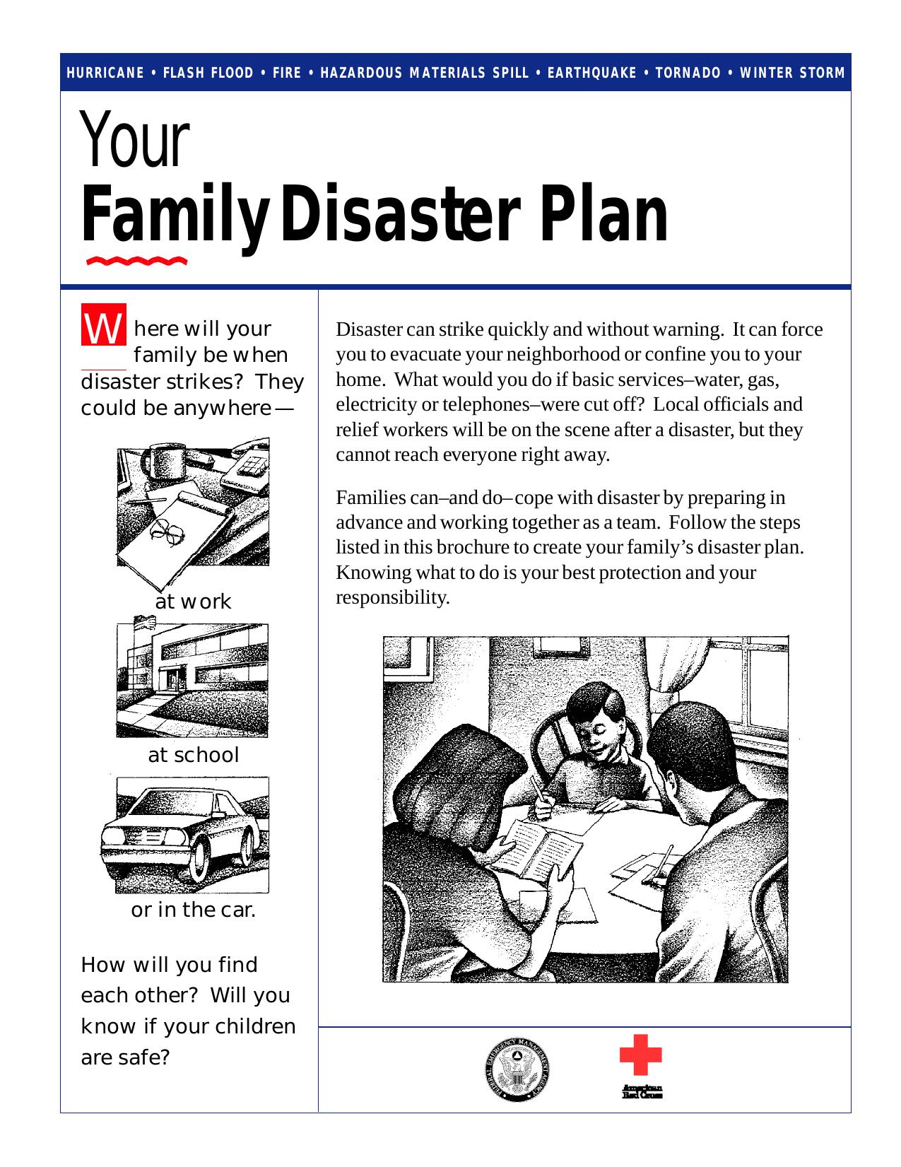 prepping – arc – family disaster plan by Tracy Thompson