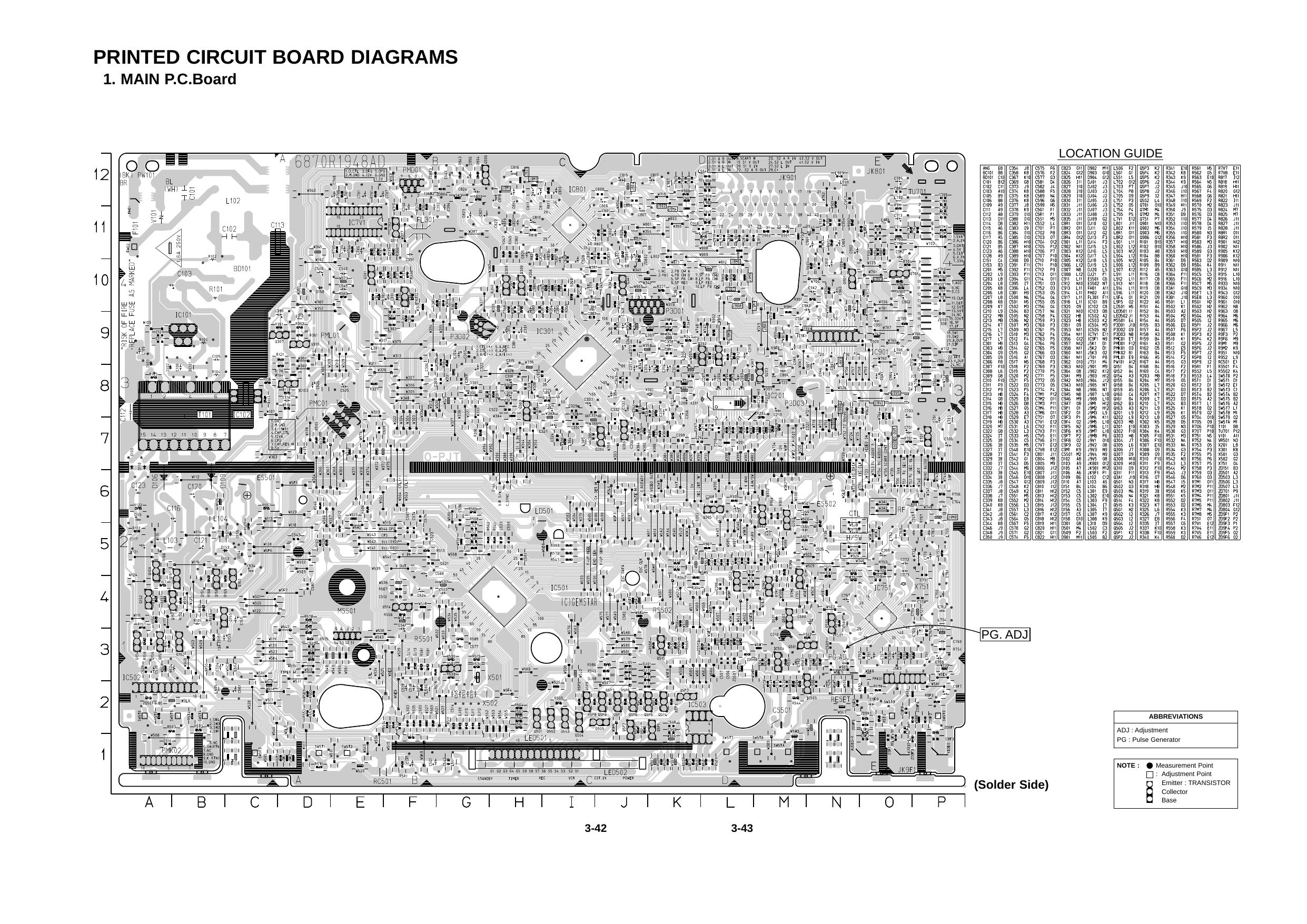 printed circuit board diagrams by Unknown