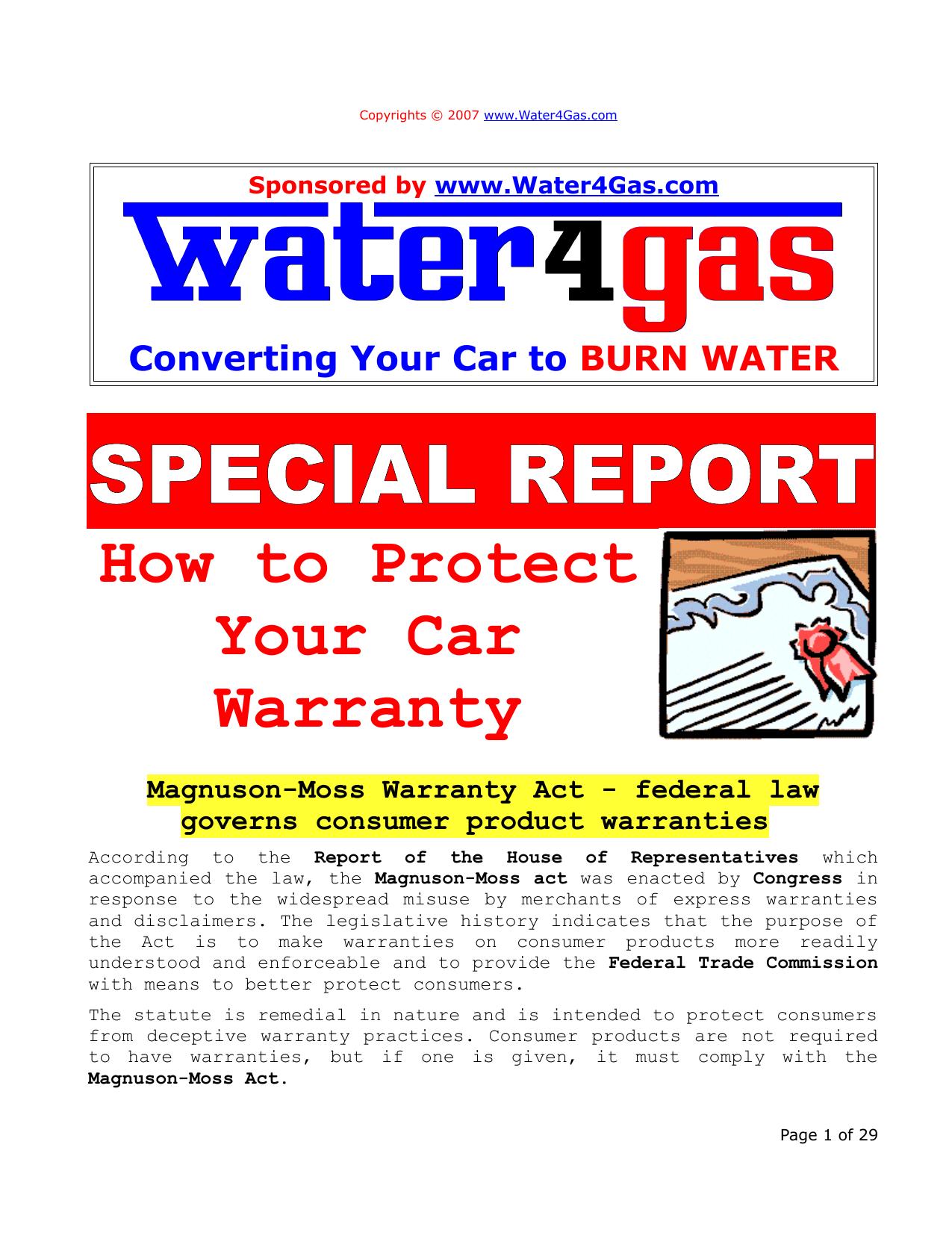 protect-your-warranty by Ozzie Freedom
