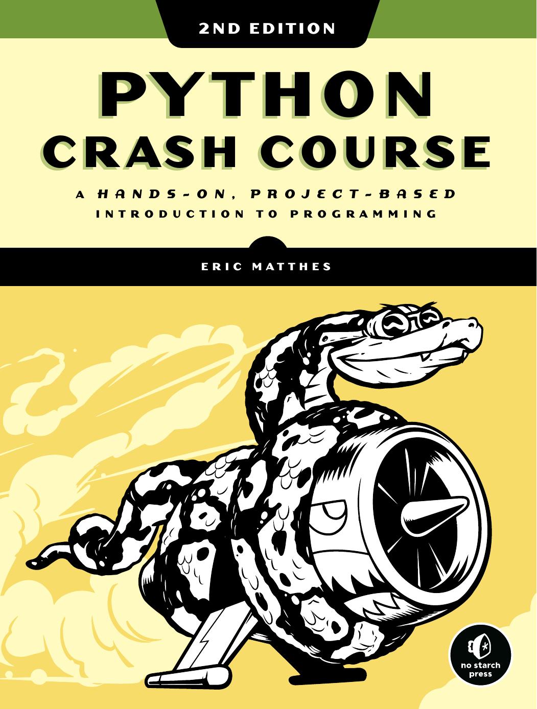 python crash course 2nd edition by Unknown