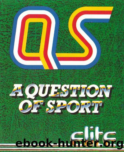 question of sport a europe by Unknown