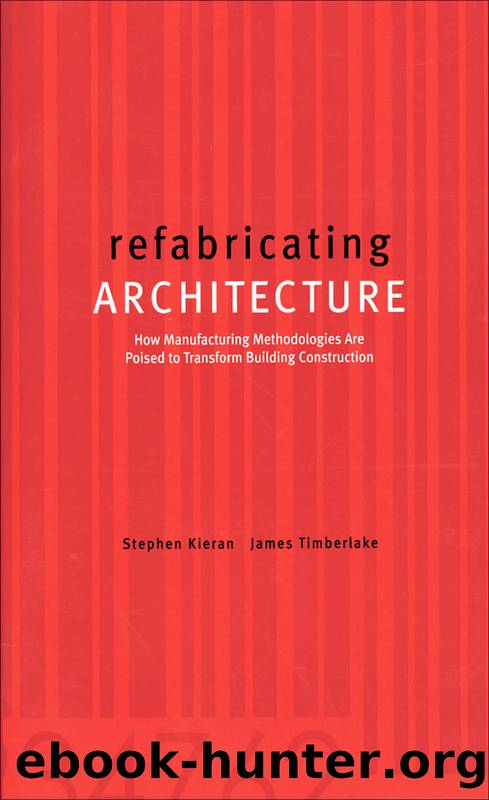 refabricating ARCHITECTURE by Stephen Kieran