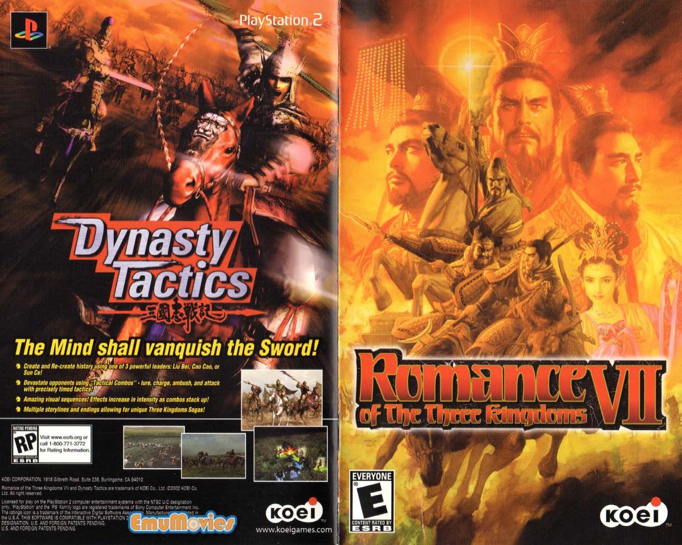 romance of the three kingdoms vii usa by Unknown