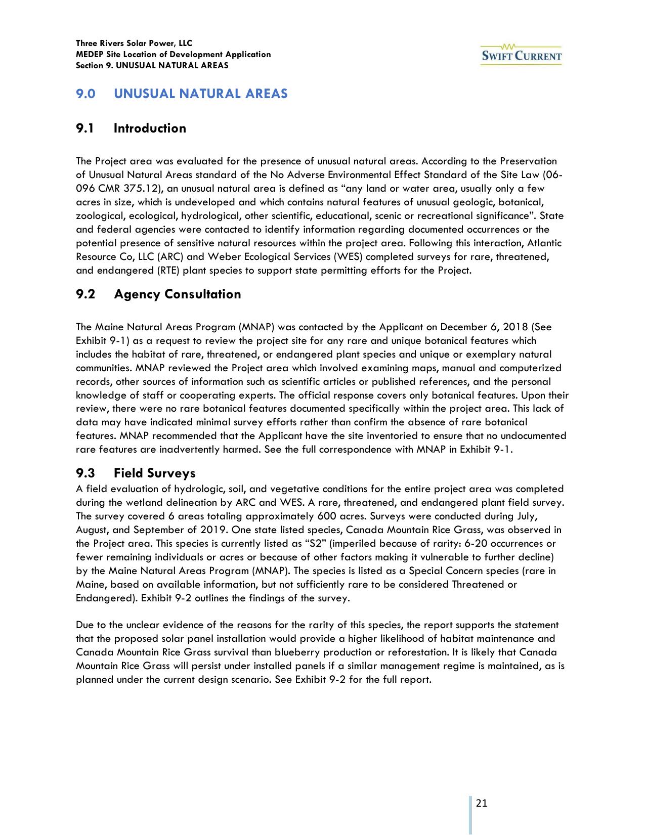 section 9. unusual natural resources by Lucy Fowler