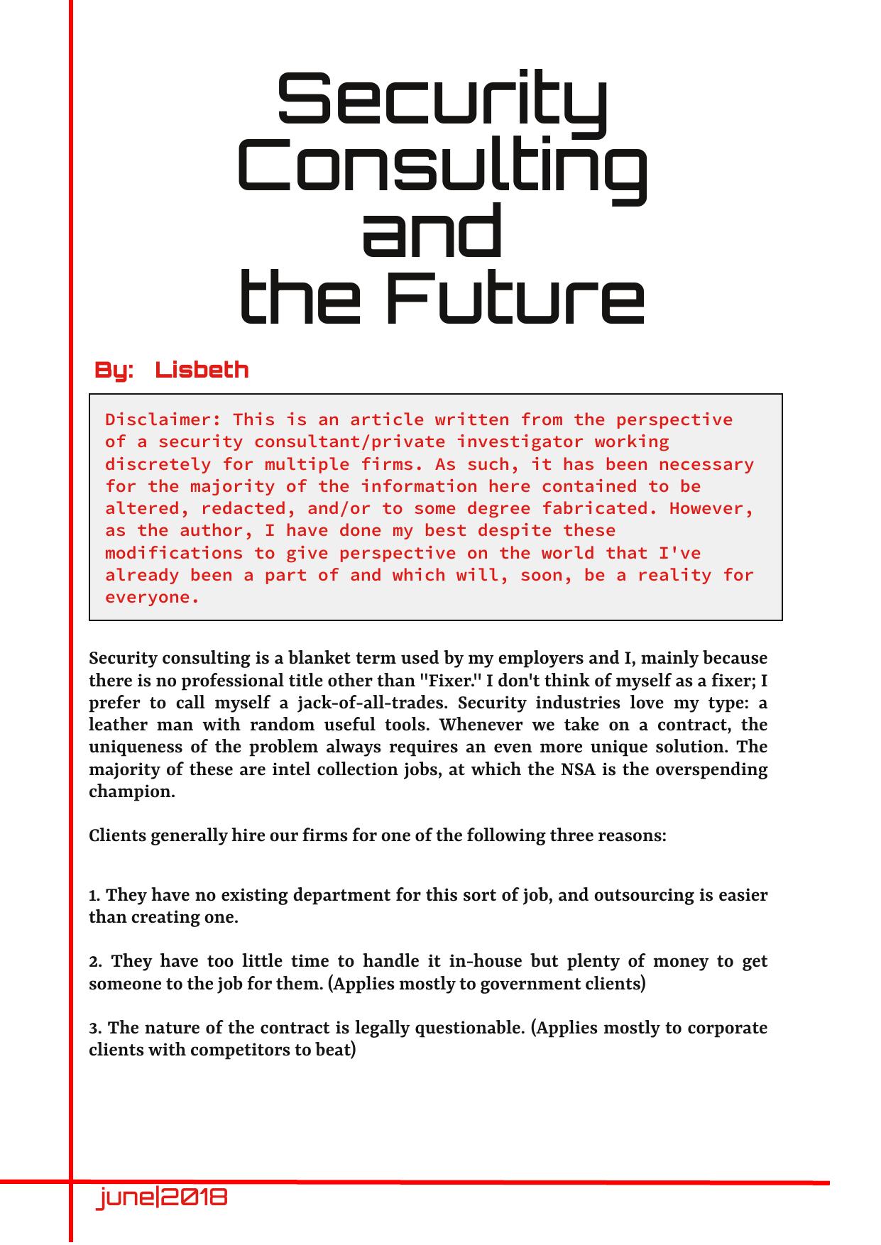 security-consulting-and-the-future by Unknown