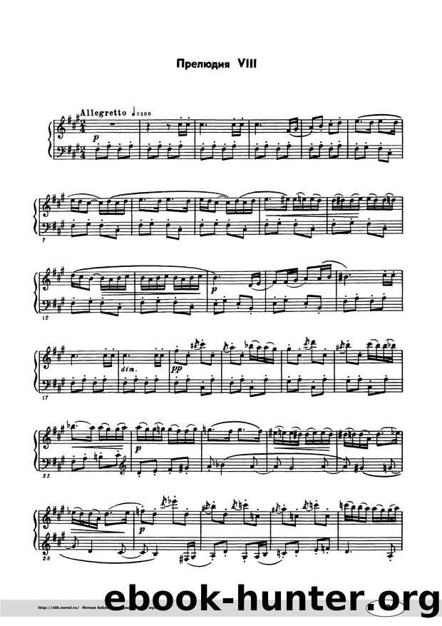 shostakovich preludes and fugues no 08p by Unknown