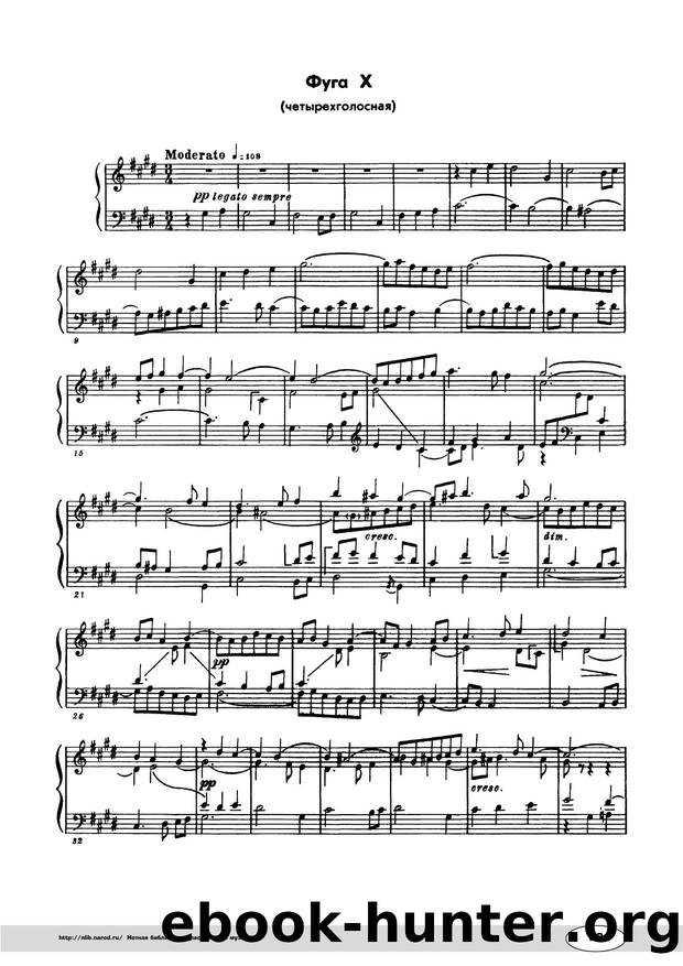 shostakovich preludes and fugues no 10f by Unknown