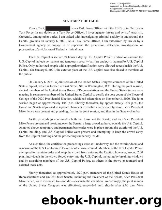 signed 23-mj-178 Statement of Facts_Redacted.pdf by TWilbert