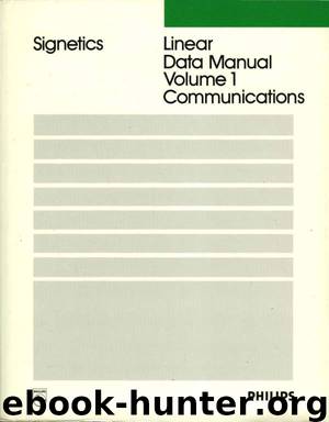 signetics :: dataBooks :: 1989 Linear Data Manual Volume 1 Communications by Unknown