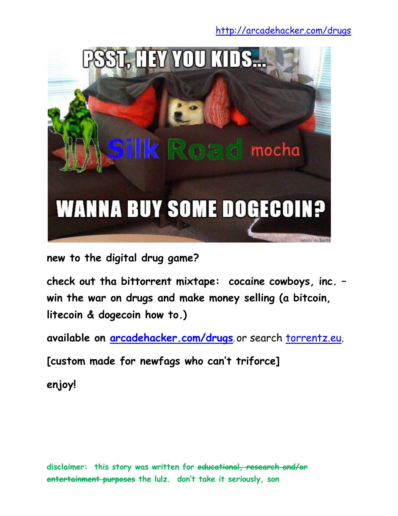 silk road mocha by arcade hacker