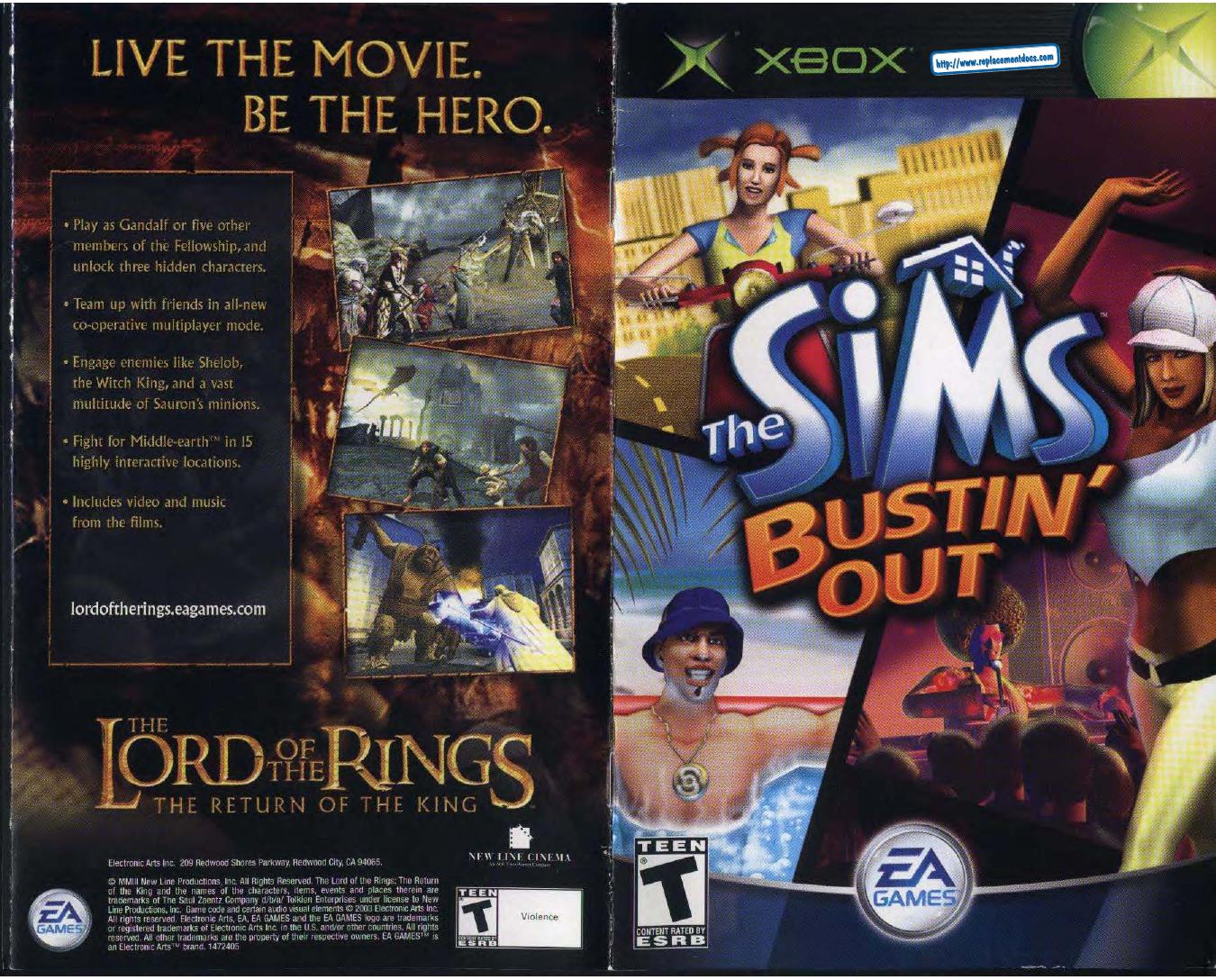 sims bustin out the usa by Unknown