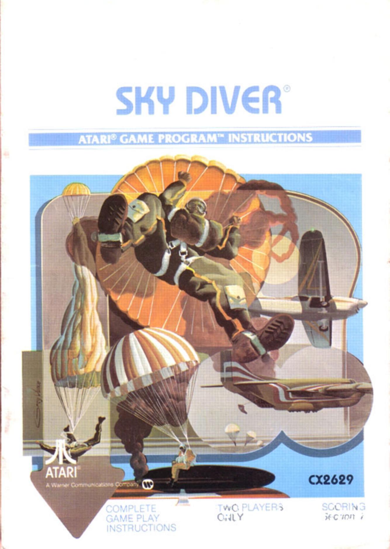 sky diver usa by Unknown