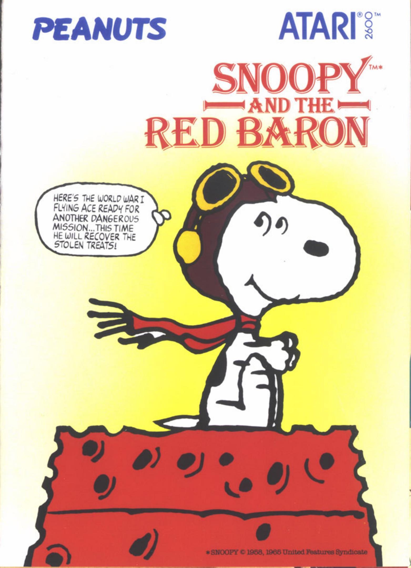 snoopy and the red baron usa by Unknown