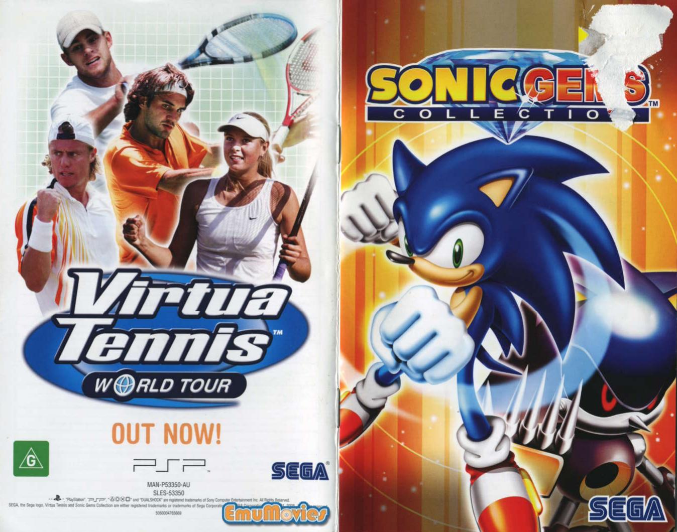 sonic gems collection europe by Unknown