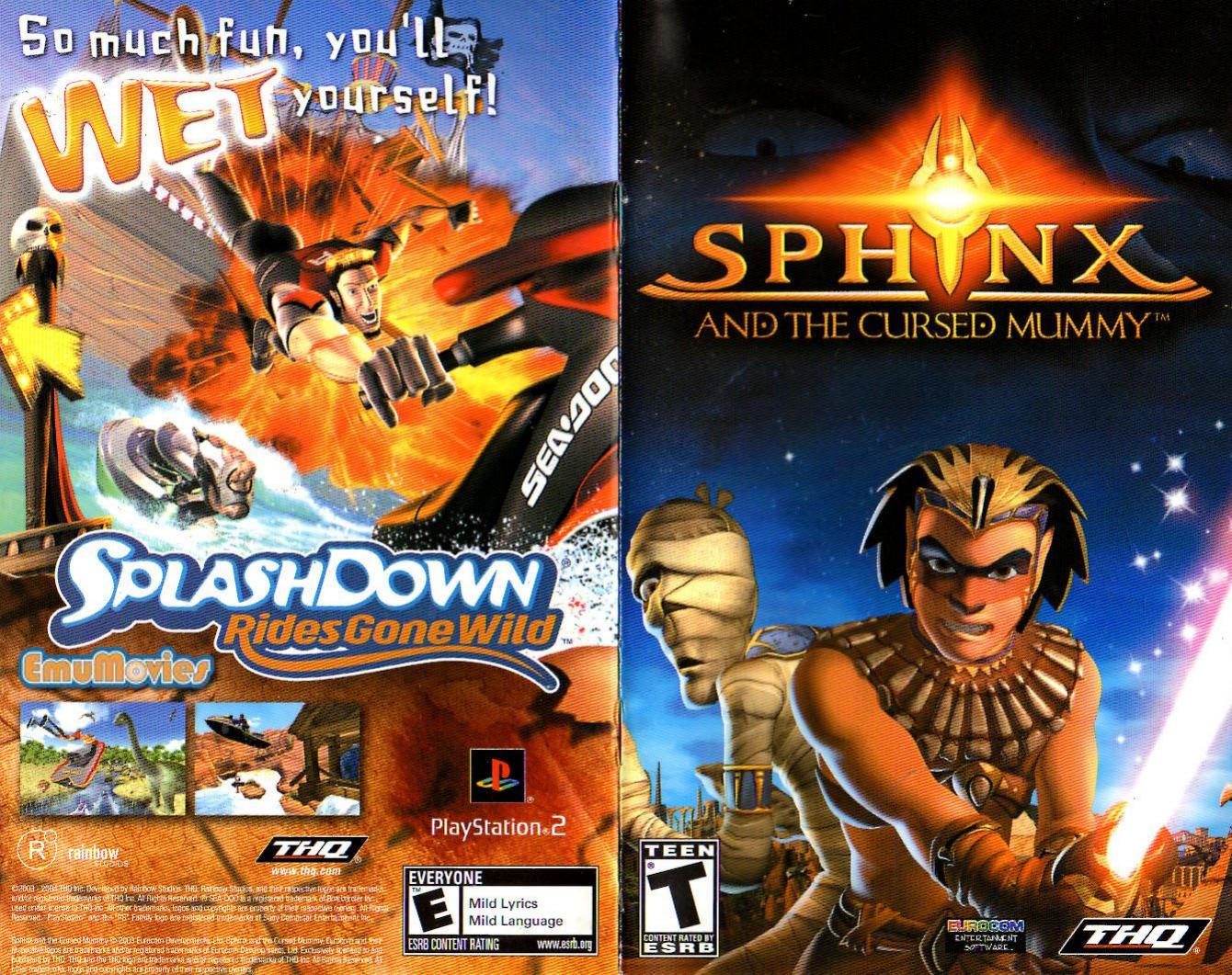 sphinx and the cursed mummy usa by Unknown