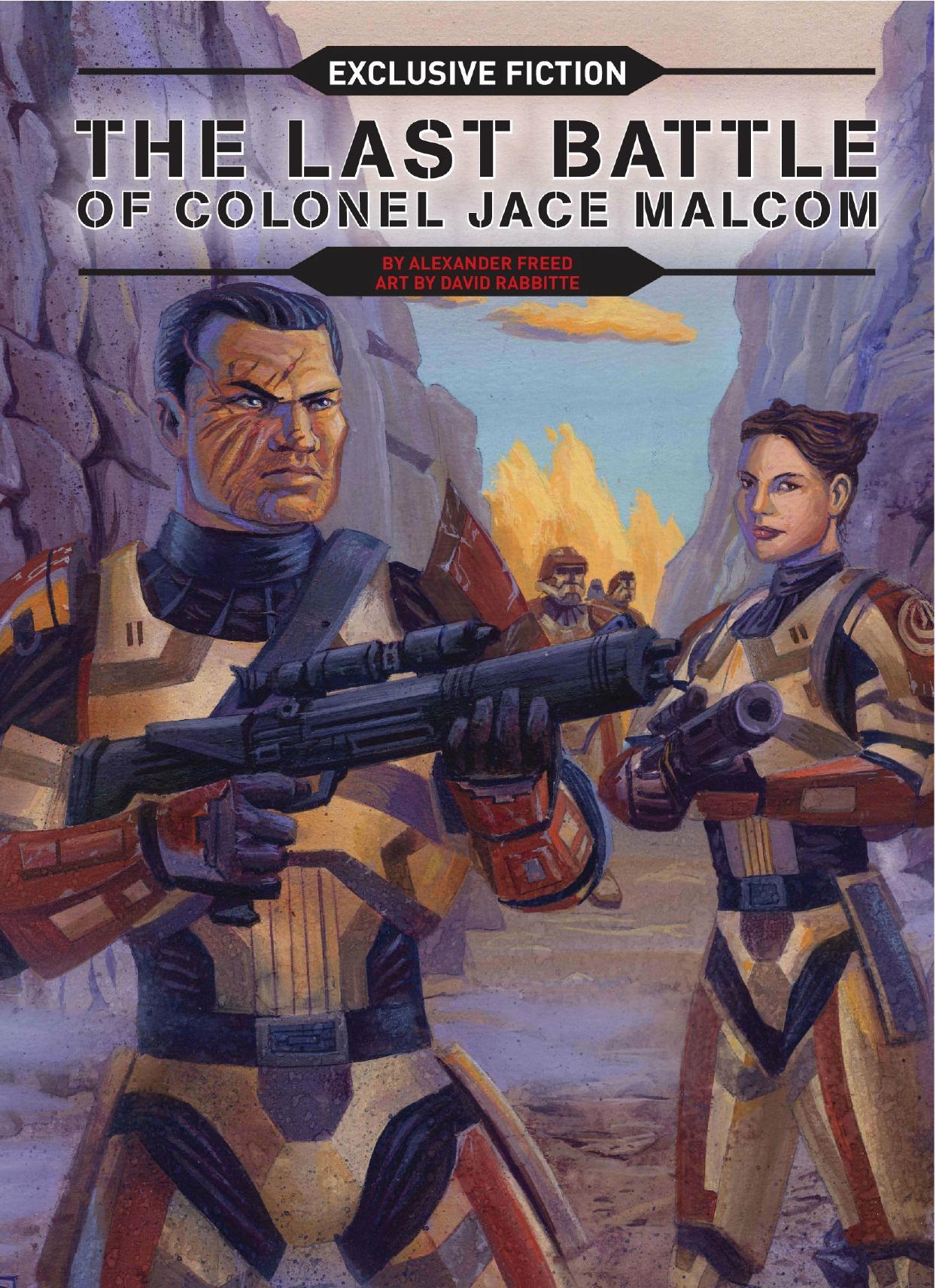 star wars insider 137 the last battle of colonel jace malcom by alexander freed by Unknown