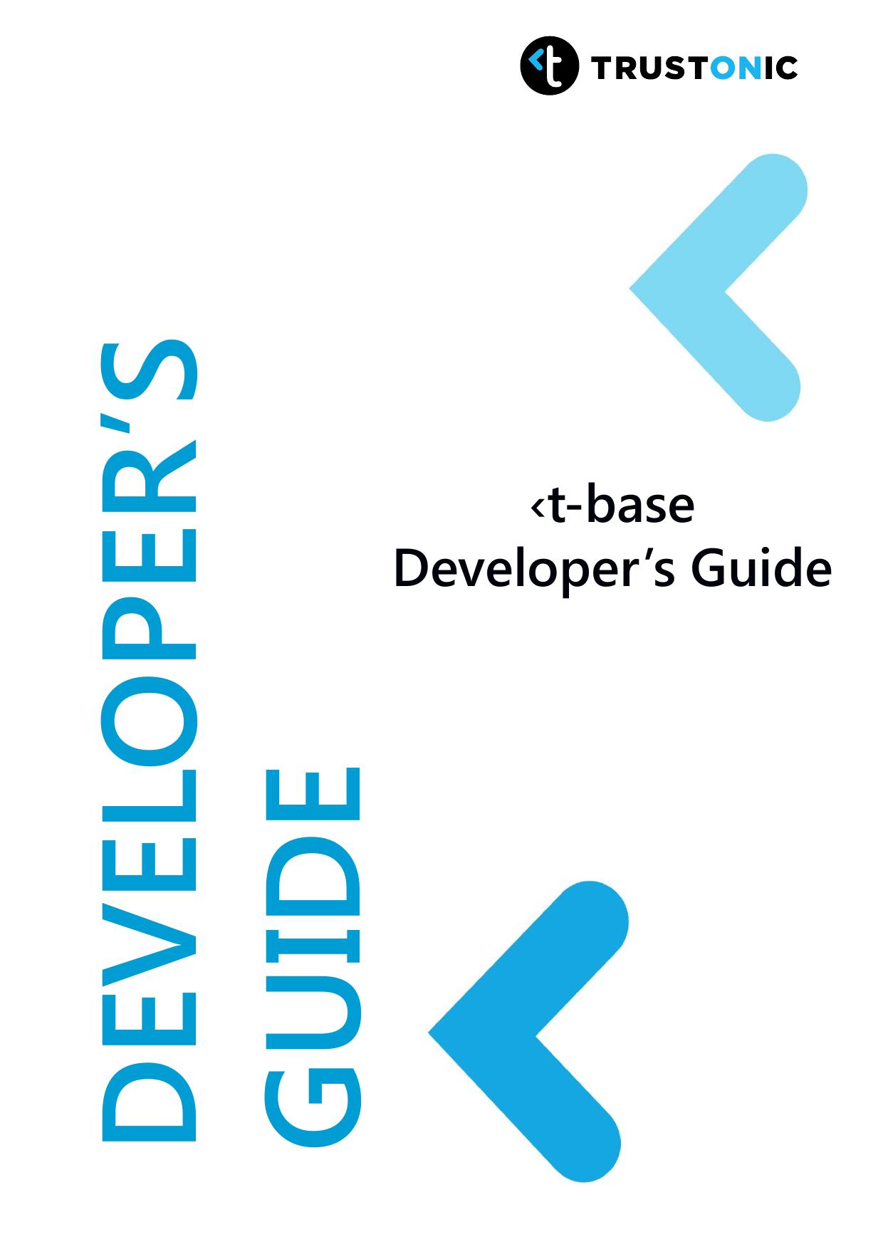 t-base Developer's Guide by Trustonic