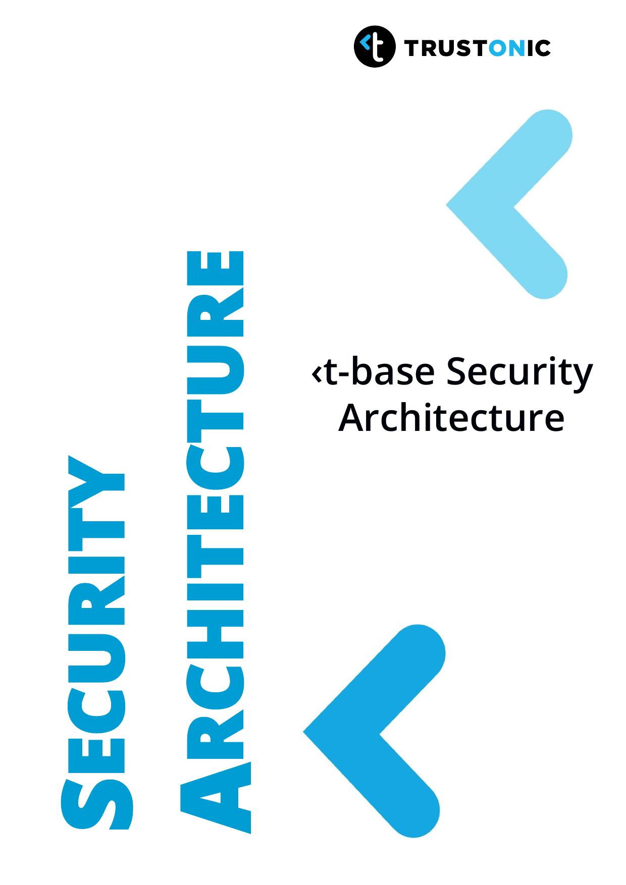 t-base Security Architecture by Trustonic