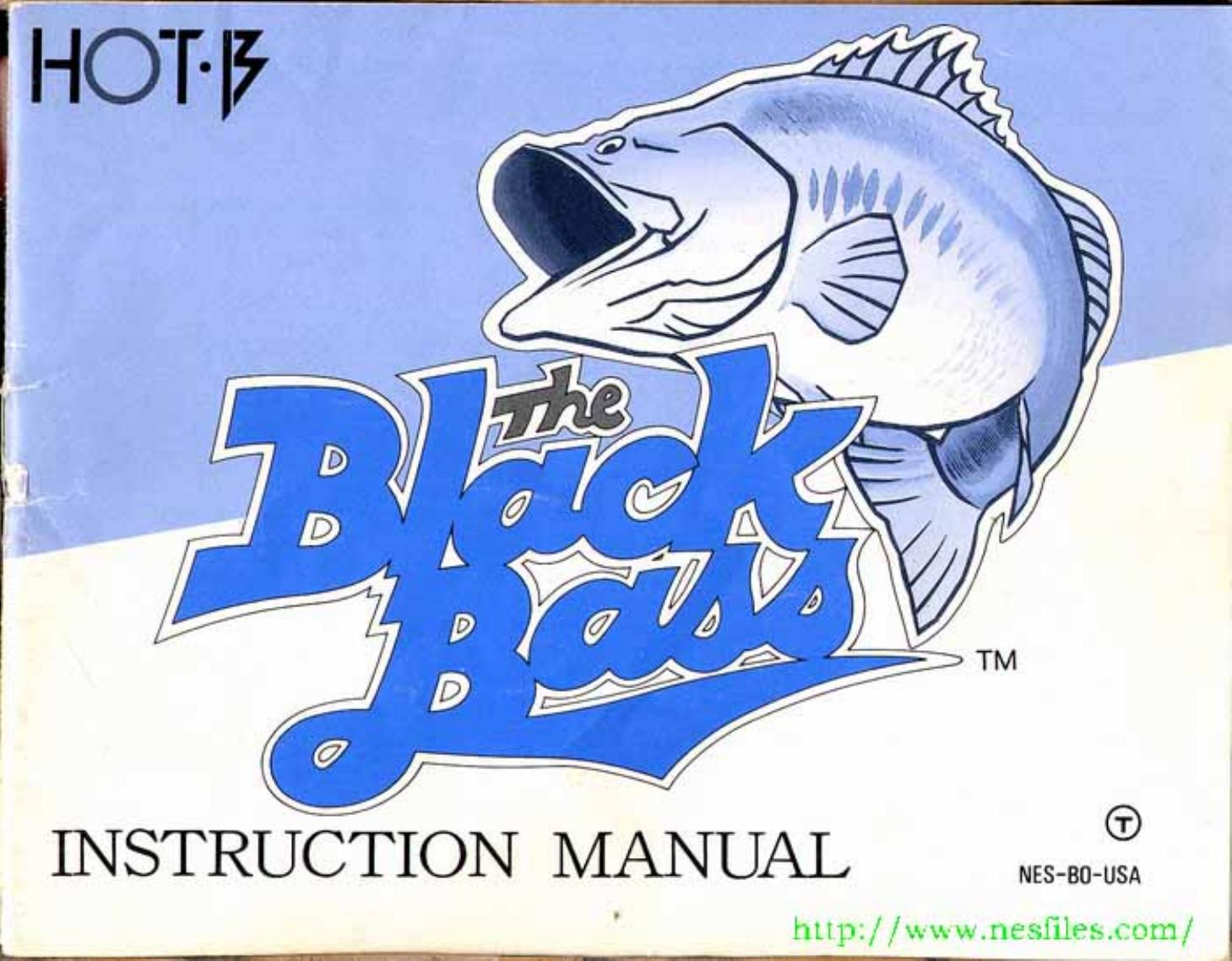 the black bass by Unknown