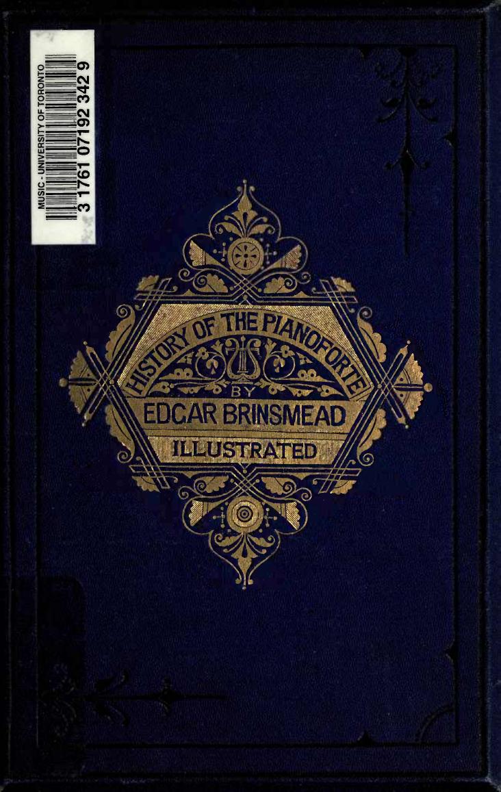 the history of the pianoforte 1879 by Unknown