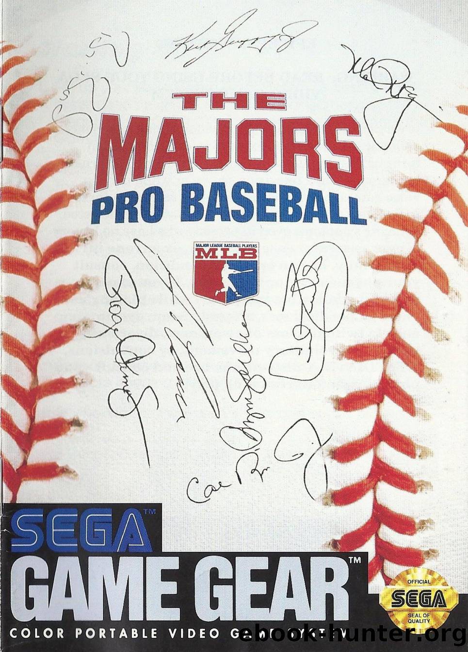 the majors pro baseball by Unknown
