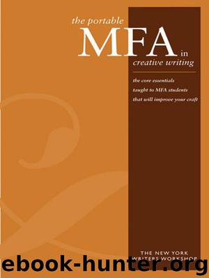 the portable MFA in creative writing by New York Writers Workshop