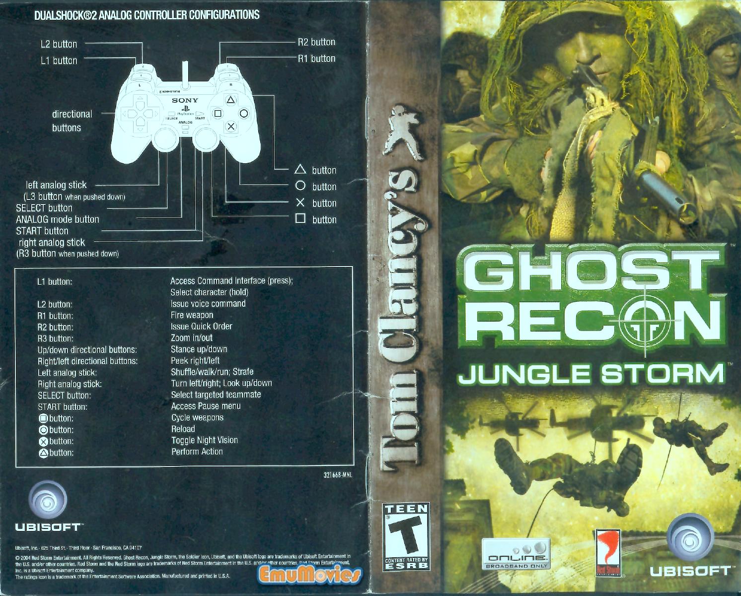 tom clancys ghost recon by jungle storm usa