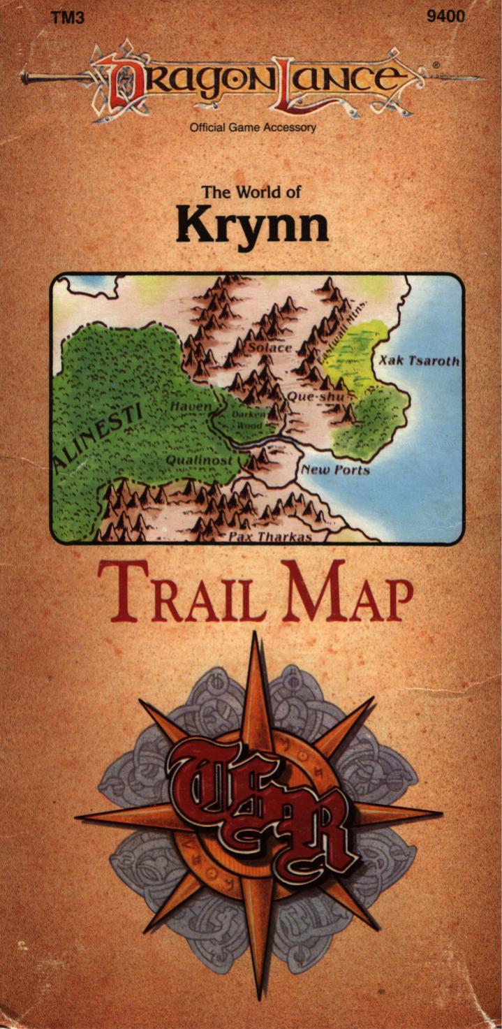 trail map of krynn.pdf by TM3 World Of Krynn Trailmap