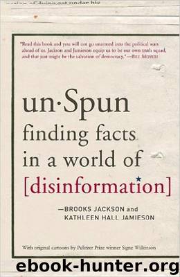 unSpun by Brooks Jackson
