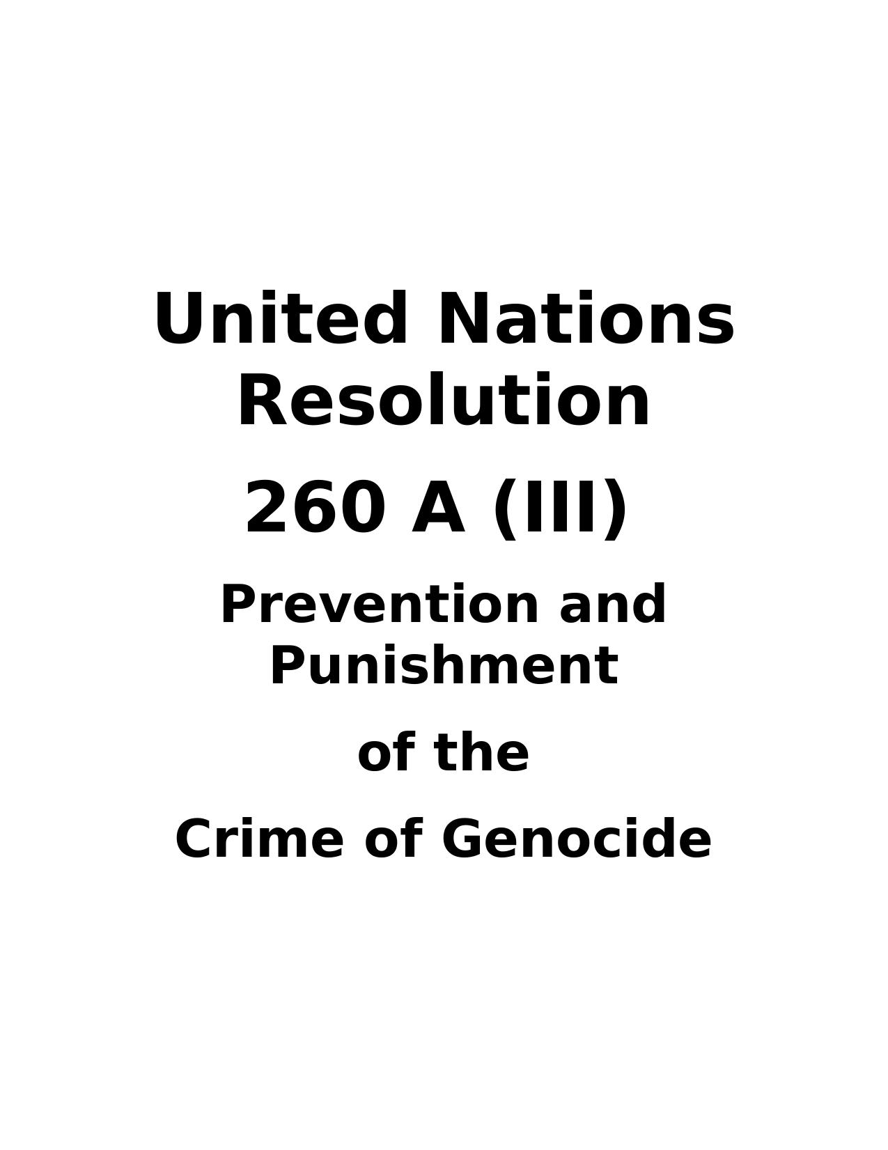 united-nations-resolution-260-a-iii-on-genocide by Unknown