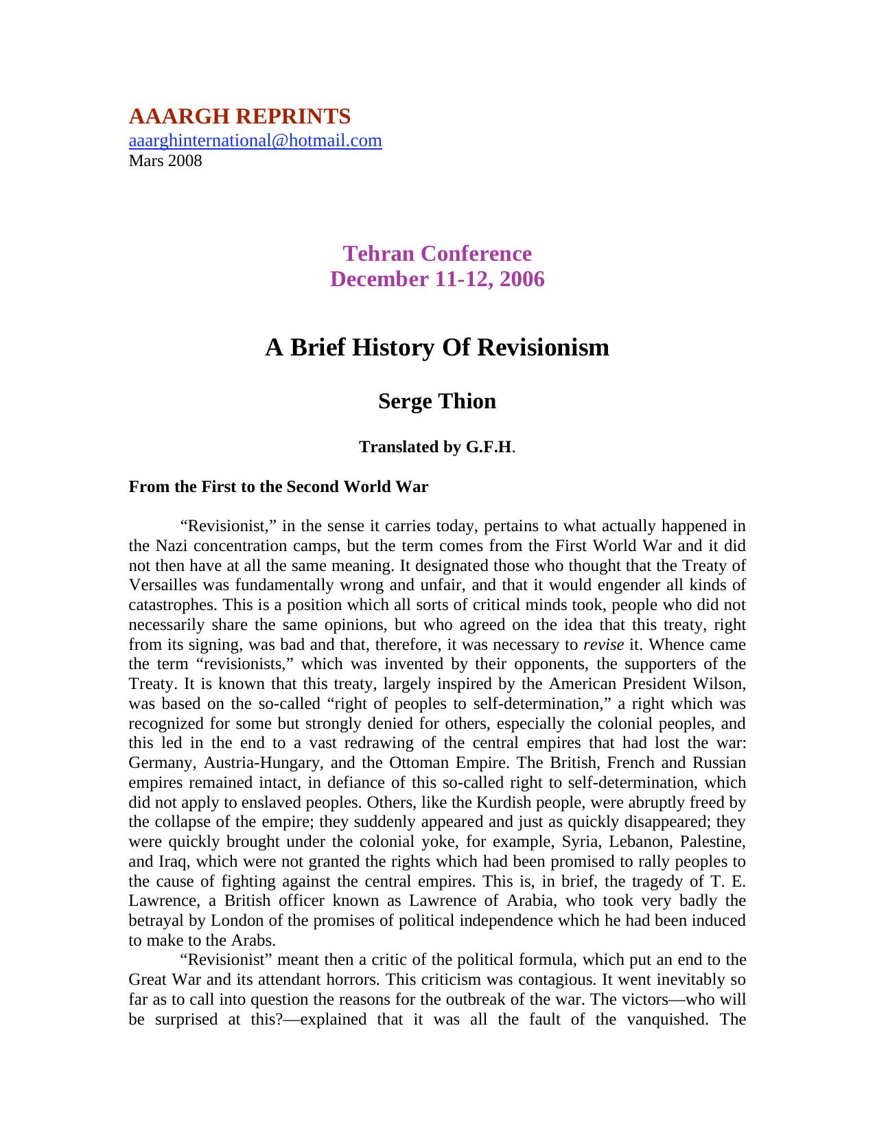 untitled by A Brief History Of Revisionism