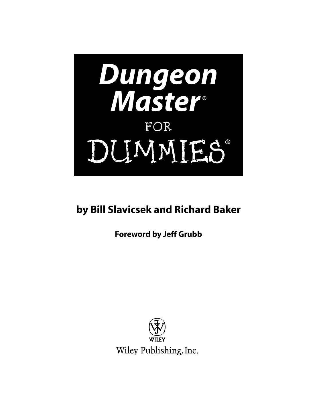 untitled by Dungeon Master For Dummies