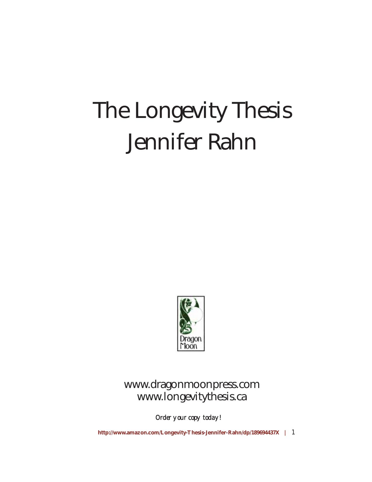 untitled by The Longevity Thesis