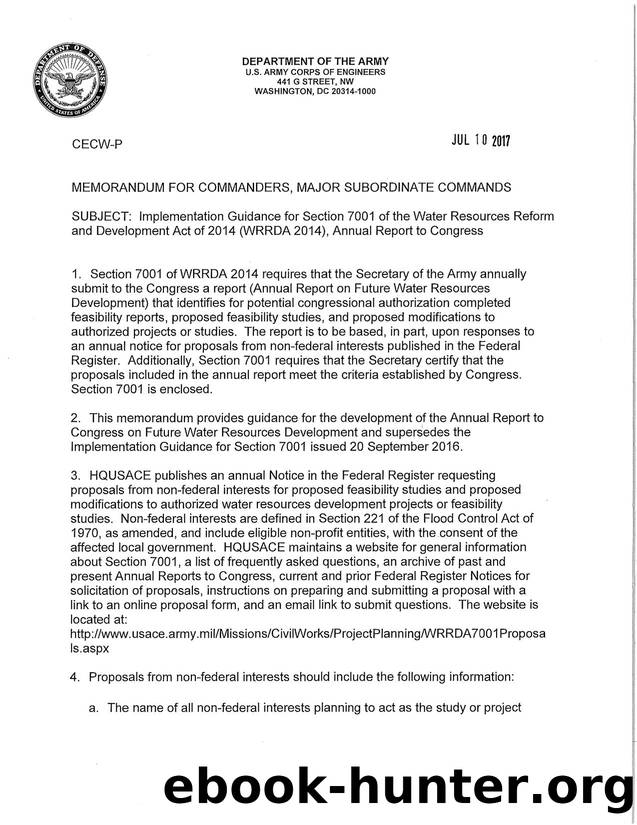 updatedImplementation Guidance for Section 7001 by Unknown