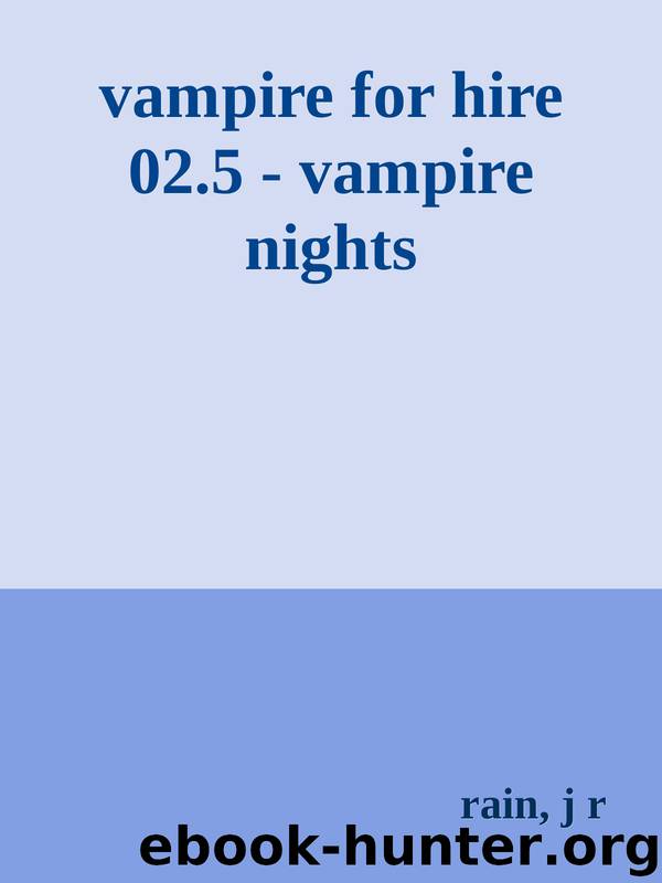 vampire nights by J. R. Rain