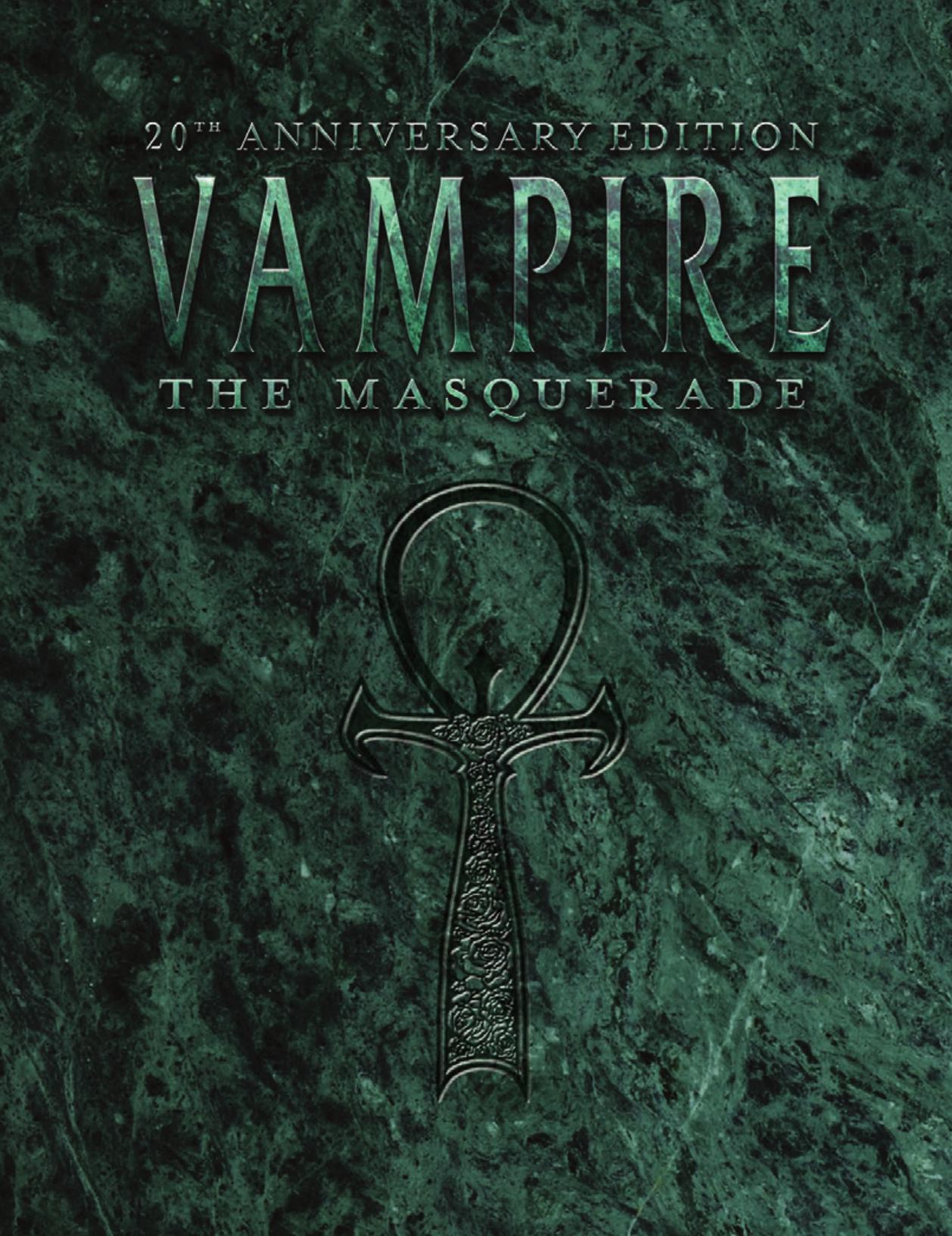 vampire the masquerade by 20th anniversary edition