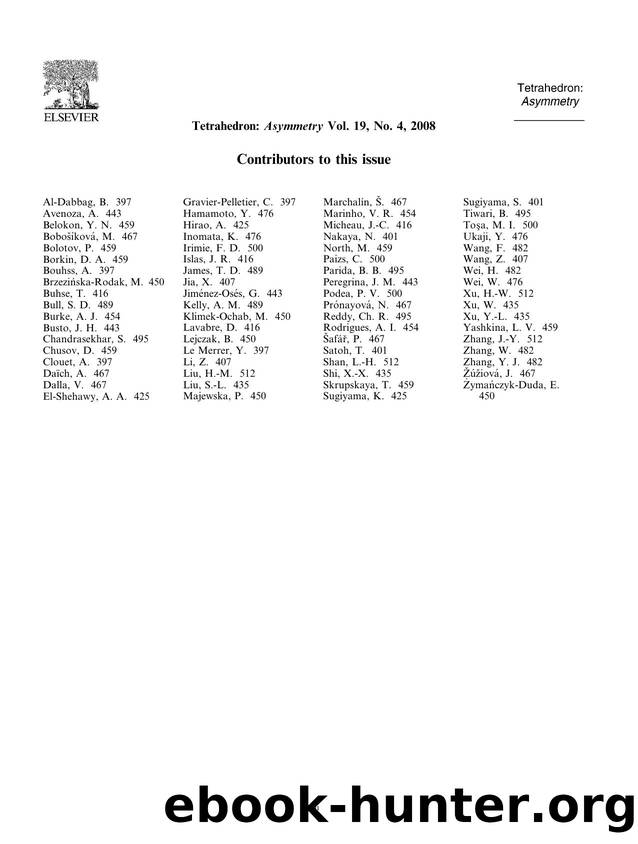 viii Contributors to This Issue by Unknown
