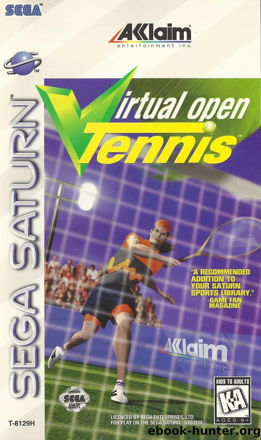 virtual open tennis by Unknown