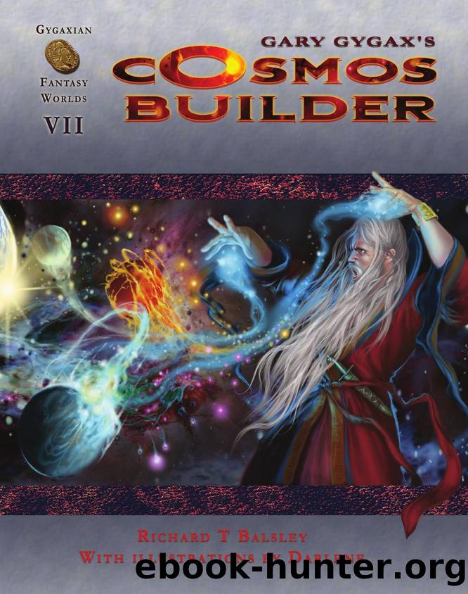 vol.7 Gary Gygax's Cosmos Builder by Unknown