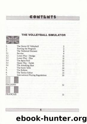 volleyball simulator the europe by Unknown